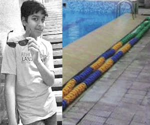 13 Year old boy drowned in a swimming pool in Delhi