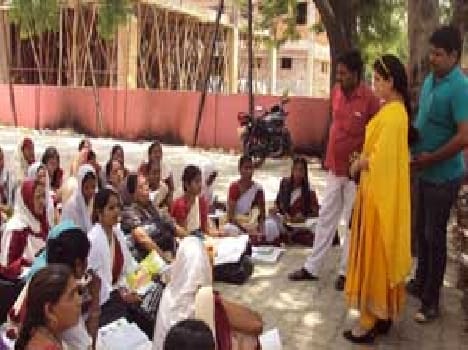 agitation of asha worker