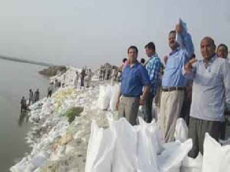 To prevent flooding preparing administration