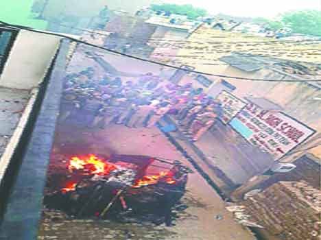 Skirmish on Religious place's construction,Section 144 implemented.