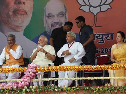 PM Modi did not comment on UP govt.