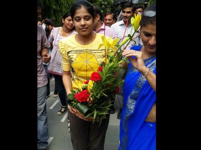 M gayatri top cbse board Exam