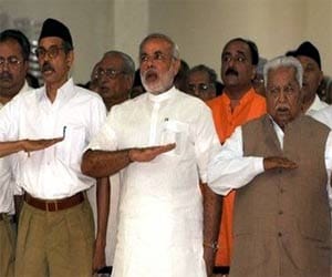 RSS growing after modi government.