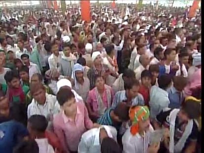 modi rally in mathura