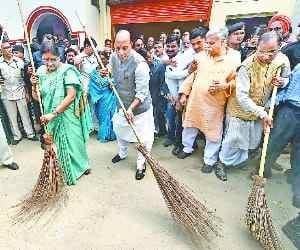 Rajnath singh beti village 