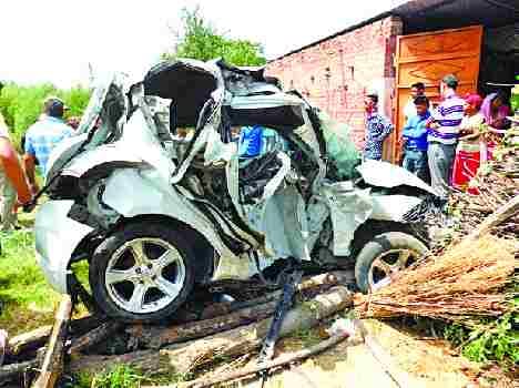brutal accident in punjab, 4 killed