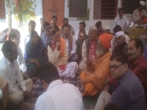Koshyari heard fraction of Bhagwat Katha