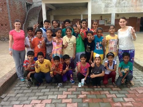 Children gymnastics Enjoyed