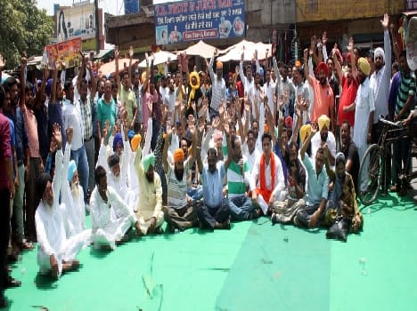 batala, protest, front, ssp office, GT road