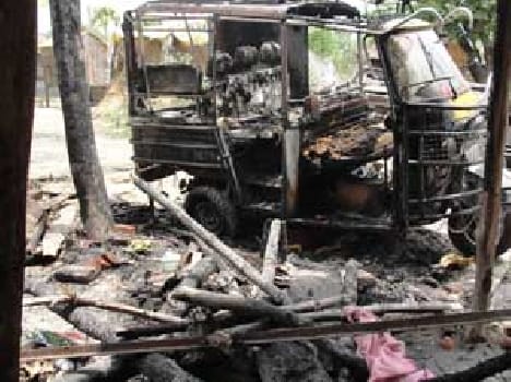 Millions of fire damage in shop