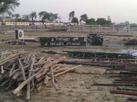 BJP has invested four crore in mathura rally