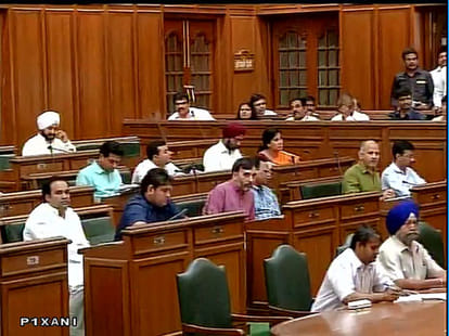 AAP MLA's opposition, counted government's fauls 