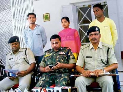chhatisgarh police Threatened journalist