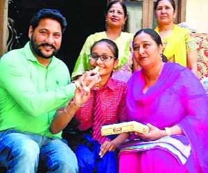 10th result: namreet kaur from ferozepur first in state