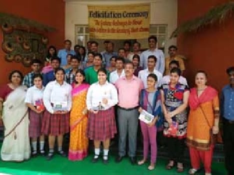 Students were awarded