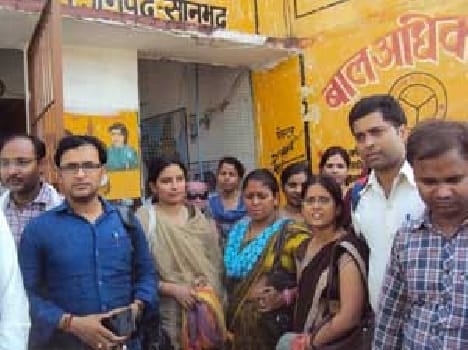 Trainee teachers at the center furore