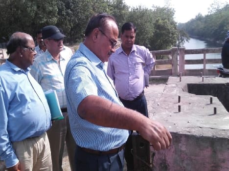 Sharada Dam pitching Places got upset