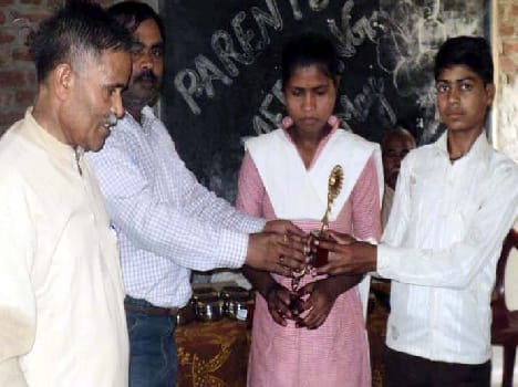 awarded to meritorious students