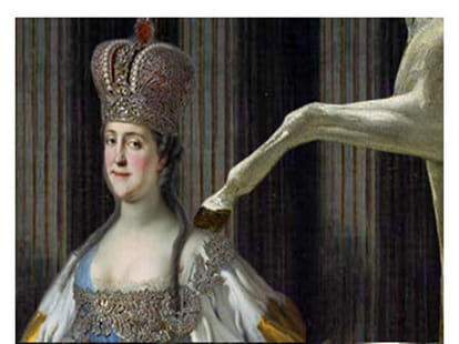 The Queen cathrine had sex Salon