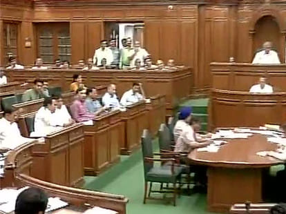 AAP MLA's opposition, counted government's fauls 