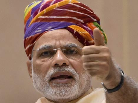 modi hit back on upa