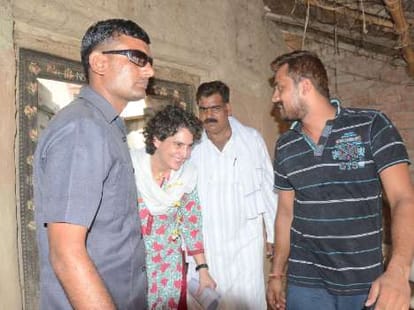  Priyanka Gandhi visit to Raebareli.