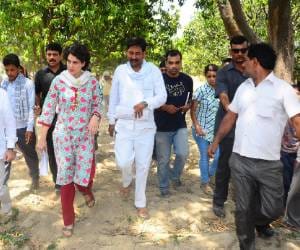  Priyanka Gandhi visit to Raebareli.