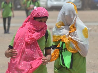1800 people died in india due to heat stroke