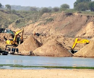dispute on mining in haridwar.
