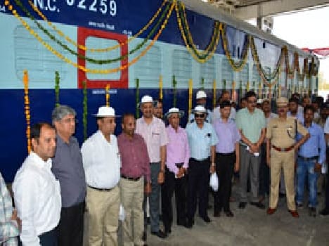 first rail coach made in factory