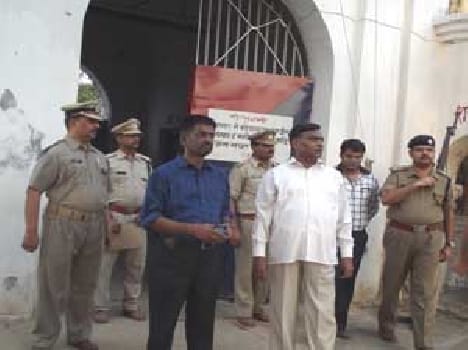 DM , SP inspection in jail