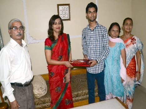 DM door gift given to the meritorious students