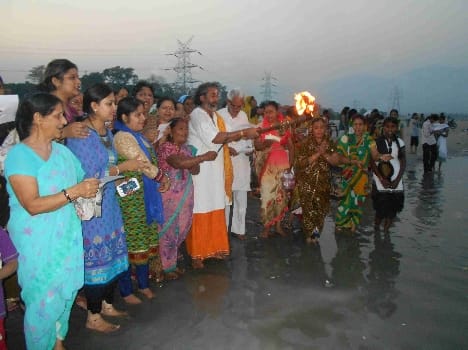 Ganga Dussehra festival celebrated by enthusiasm