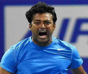 leander paes win his match in chennai open
