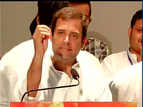  Modi took the class of the economy from manmohan : Rahul Gandhi