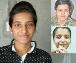 hbse 12th class result merit list, top 3 girls