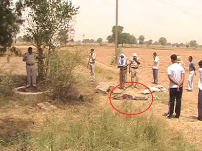 brutal murder of young woman, body thrown in well