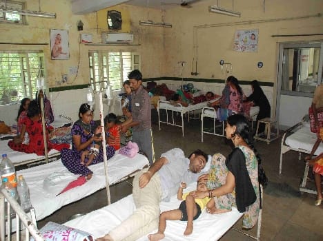 Manipulate Base hospital ward child diarrhea patients