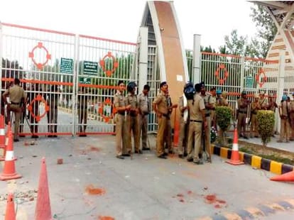 police found weapon in patanjali food park.