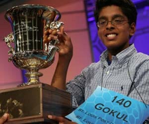 Indian origin student win Spelling competition in America.