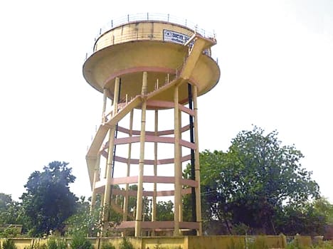 The showpiece was the Nagar Panchayat overhead