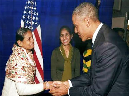 barak obama having a great relation with ramdas