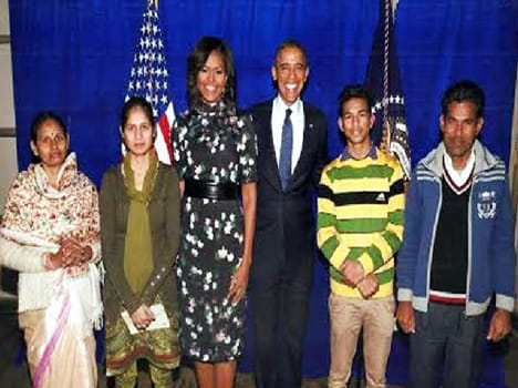 barak obama having a great relation with ramdas