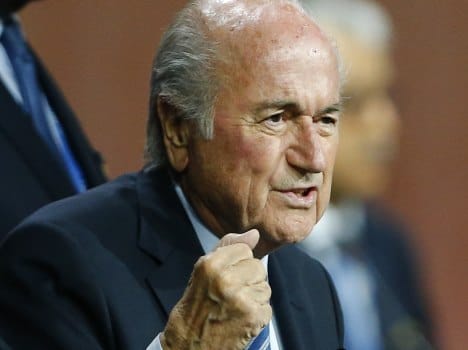 sepp blatter and two other fifa officer suspended