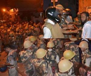 Communal violence in Lucknow.