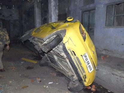 Communal violence in Lucknow.