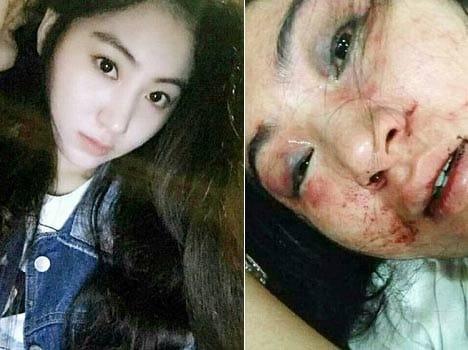girls refuses to take drink, owner beaten the girl