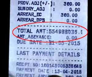 Ranchi: 55 crore electricity bill, family shocked