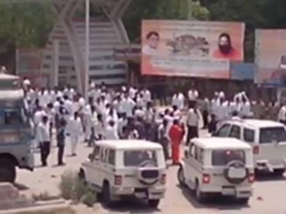 ramdev video leaks at patanjali violence.