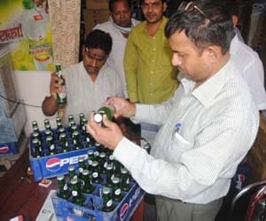 overcharging of cold drinks. fine